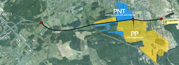 Powierzchni całkowita Parku: 167,81 ha